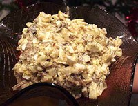 Салат из шампиньонов