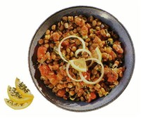 Салат чечевичный