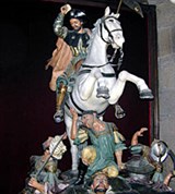 Сантьяго-де-Компостела (статуя Сантьяго Матамаросы)