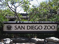 Сан-ДИЕГО ЗООПАРК (главный вход)