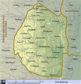 Свазиленд (географическая карта)