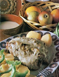 Свинина жареная, пикантная