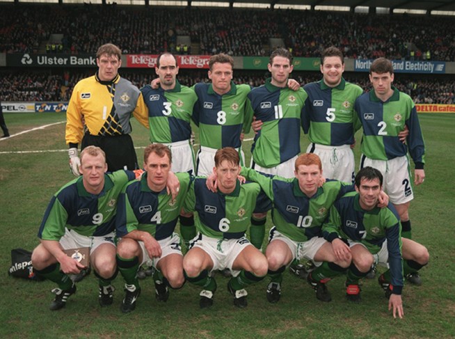 Сборная Северной Ирландии по футболу (1997). 