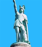 Северный Рейн-Вестфалия (памятник Арминию в Тевтобургском лесу)