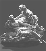 Севрский фарфор («Охота»)