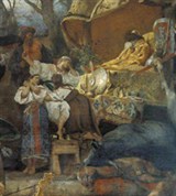 Семирадский Генрих Ипполитович (Похороны знатного руса)