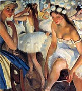 Серебрякова Зинаида Евгеньевна (Балетная уборная. Снежинки)