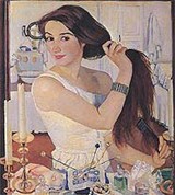 Серебрякова Зинаида Евгеньевна (За туалетом)