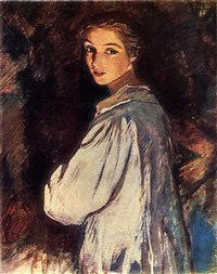 Серебрякова Зинаида Евгеньевна (Этюд девушки)