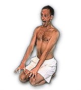 Симхасана (облегченный вариант)