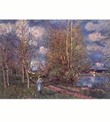 Сислей Альфред («Лужайки весной»)