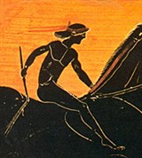 Скачки (панафинейская амфора) [спорт]