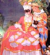 Сомов Константин Андреевич (Арлекин и дама)