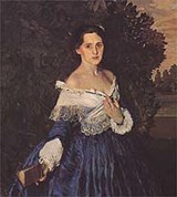 Сомов Константин Андреевич (Дама в голубом)