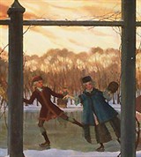 Сомов Константин Андреевич (Зима. Каток)