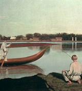 Сорока Григорий Васильевич (Рыбаки. Вид в Спасском)