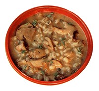 Суп грибной с перловкой