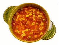 Суп итальянский с бобами