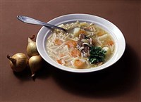 Суп картофельный с вермишелью и мясом