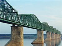 ТРАНССИБИРСКАЯ МАГИСТРАЛЬ (мост через Каму)