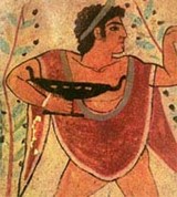 Тарквинии (юноша с чашей)