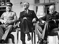 Тегеранская конференция (Сталин, Рузвельт, Черчилль)