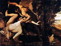 Тинторетто Якопо (Каин убивает Авеля)