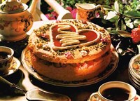 Торт «Малиновое сердце»