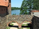 Тракай (вид из замка на озеро)