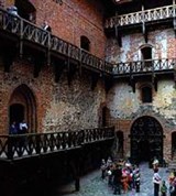 Тракай (двор замка)