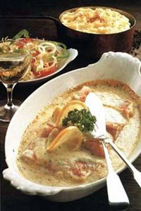 Треска в горчичном соусе