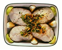 Треска в стиле юкатан