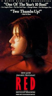 Три цвета: красный (постер)