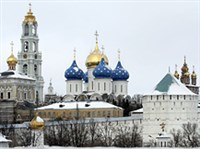 Троице-Сергиева лавра (вид на лавру)