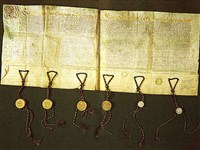 Тявзинский мир (текст на шведском языке)