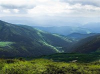 УКРАИНСКИЕ КАРПАТЫ (утром)