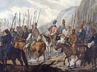 УРАЛЬСКОЕ КАЗАЧЬЕ ВОЙСКО (литография)