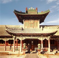 Улан-Батор (один из павильонов дворцового ансамбля)