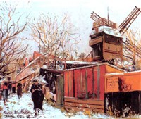 Утрилло Морис (Мулен де ла Галет под снегом)