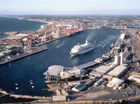 ФРИМАНТЛ (вид на порт)