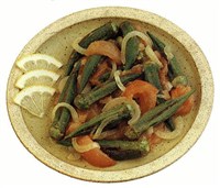 Фасоль зеленая фаршированная