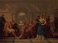 Федра (Ж. Ж. Лагрене. «Федра, обвиняющая Ипполита»)