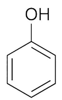 Фенол (структурная формула)
