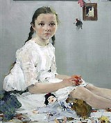 Фешин Николай Иванович (Портрет Вари Адоратской)