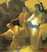 Флавицкий Константин Дмитриевич (Нахождение Моисея дочерью фараона)