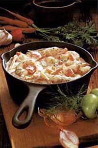 Фрикассе из креветок