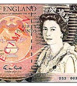 Фунт стерлингов Английский (50). До 1990 г