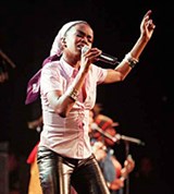 Хилл Лорин (на концерте)