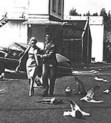 Хичкок Алфред (кадр из фильма «Птицы»)