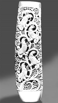 Холмогорская резная кость (Н. Д. Буторян. Ваза «Весна»)